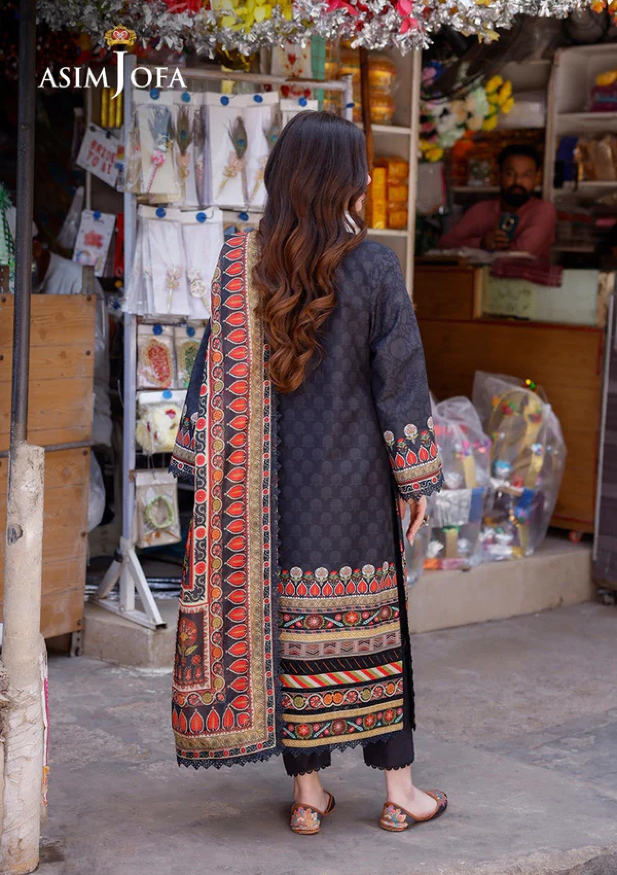 Lawn Collection - Asim Jofa - Arabic - AJPL#09