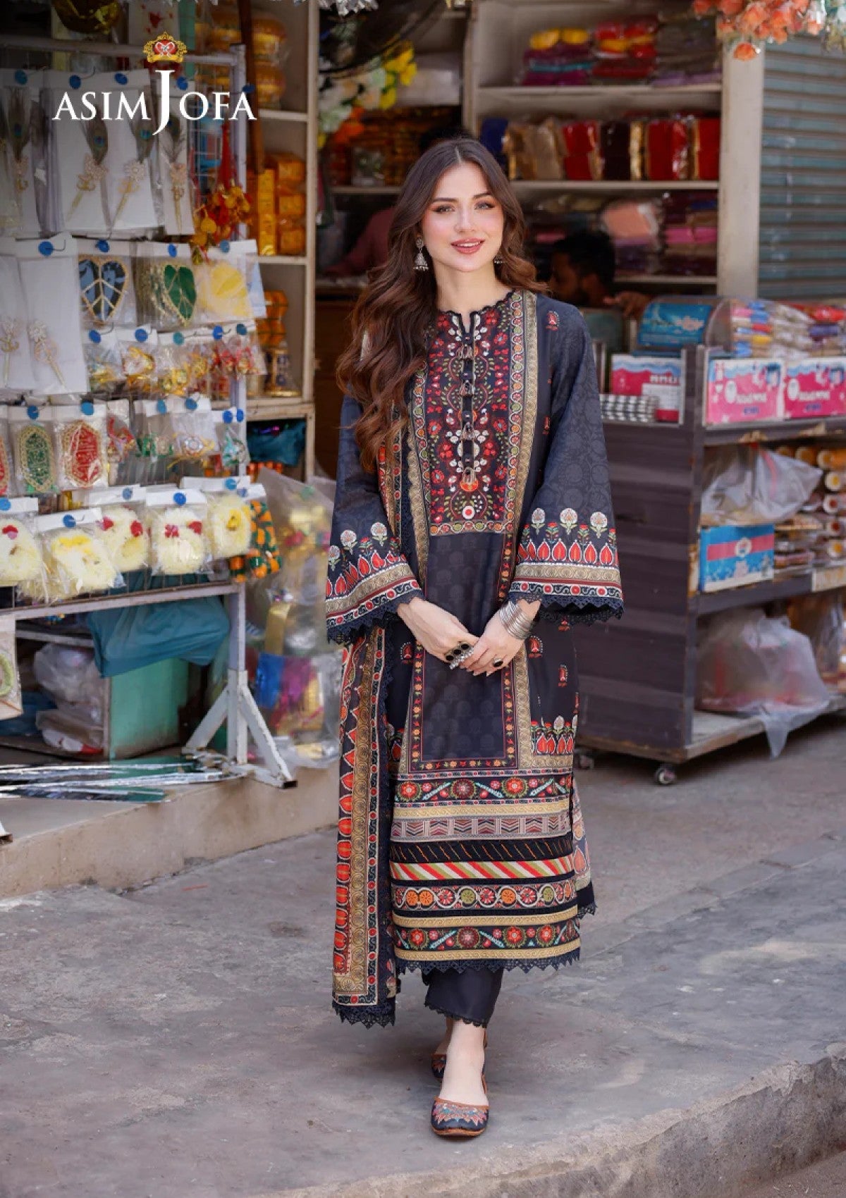 Lawn Collection - Asim Jofa - Arabic - AJPL#09