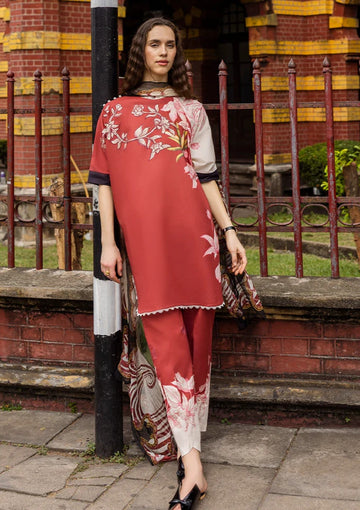Lawn - Mushq - Hemline - La Dolce - Prints - D#10A - Fiorella