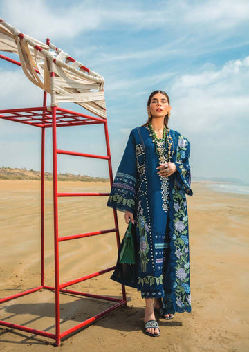 Lawn Collection - Crimson - Bohemian Summer - D#07 A