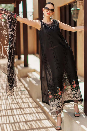 Lawn Collection - Noor - Saadia Asad - Eid Handwork - Laserkari 24 - NEH24#06