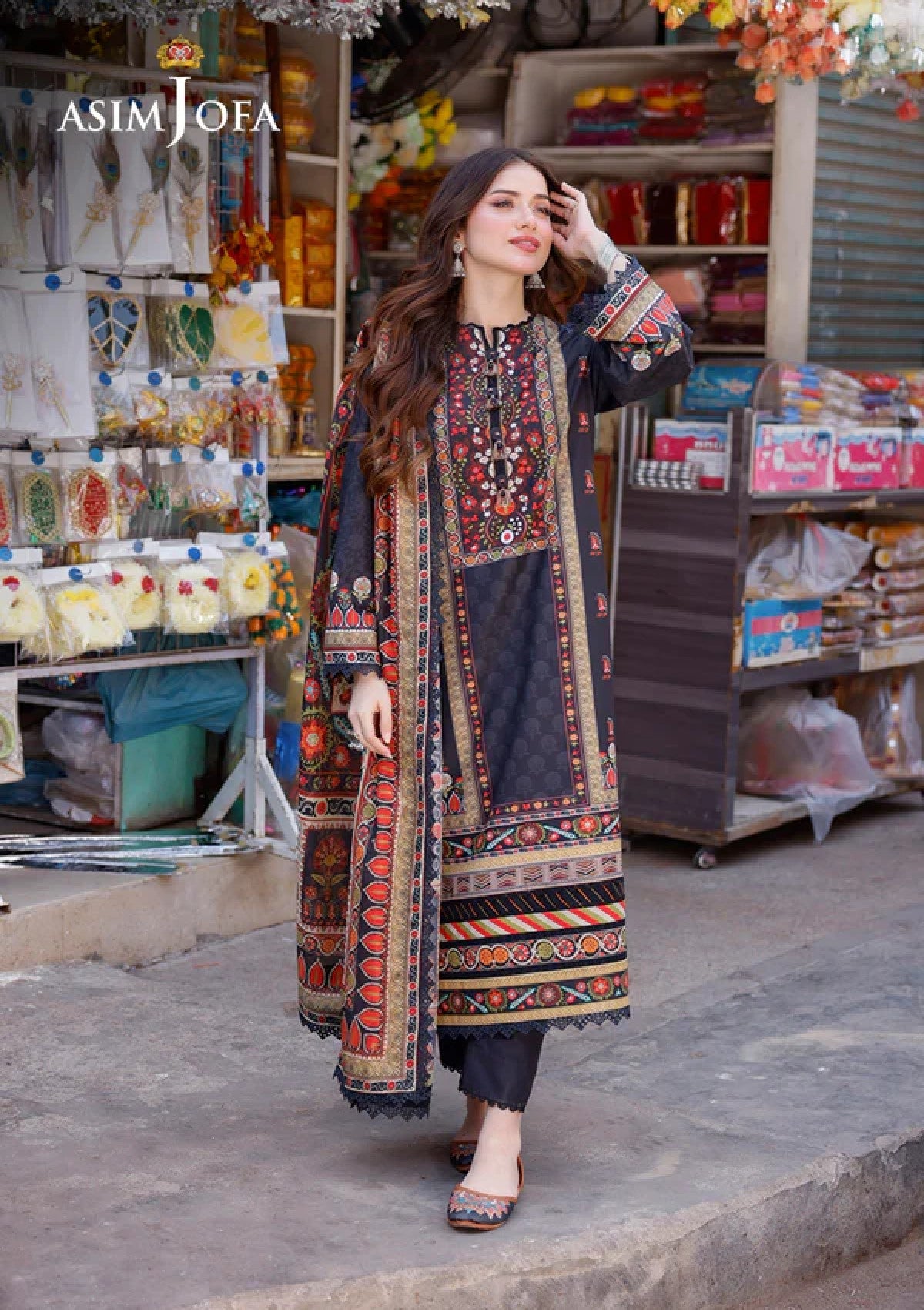 Lawn Collection - Asim Jofa - Arabic - AJPL#09
