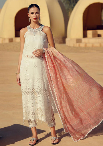 Lawn Collection - Noor by Saadia Asad - Eid Handwork LaserkariÃÂÃÂ Lawn - SL24#07