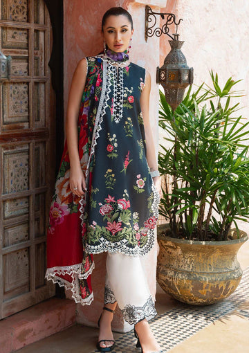 Lawn Collection - Saira Rizwan - Unstitched - Volume II - SRV2#08 - Cecil