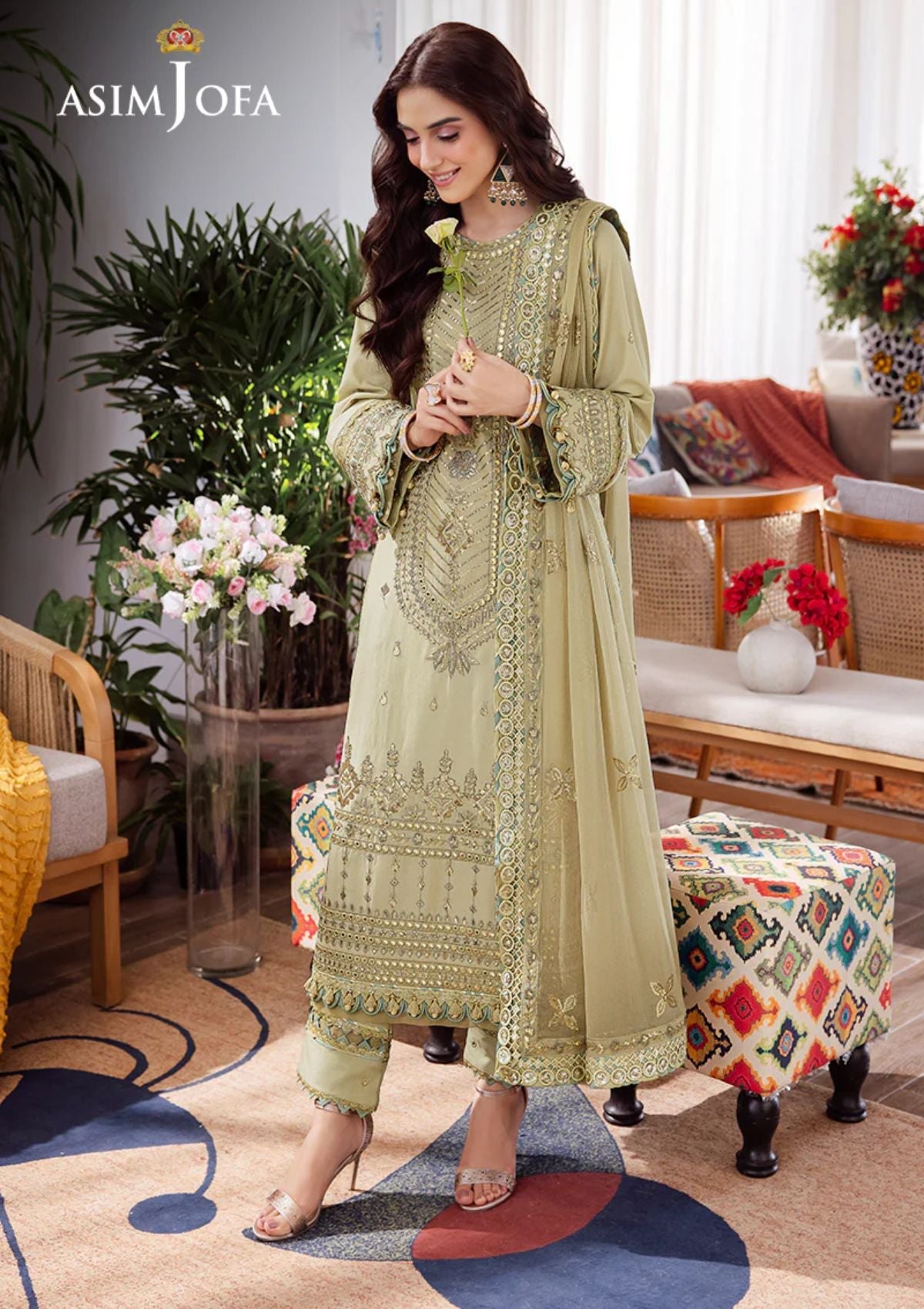 Lawn Collection - Asim Jofa - Uraan - AJUR#24-11
