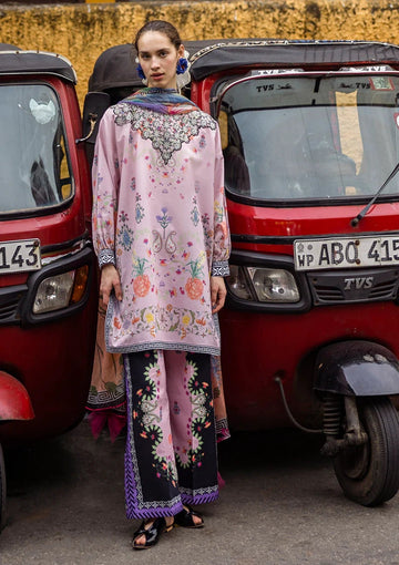 Lawn - Mushq - Hemline - La Dolce - Prints - D#01B - Zoe