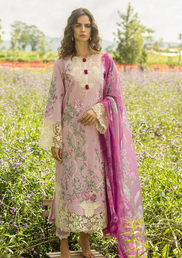 Lawn - Mushq - Hemline - Secret Garden - Lavendar Whispers