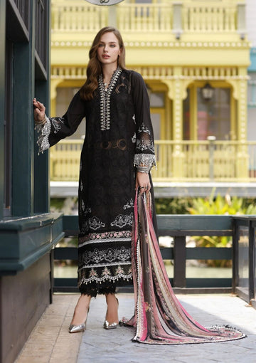Lawn Collection - Saadia Asad - Eid Handwork - Laserkari - D#6