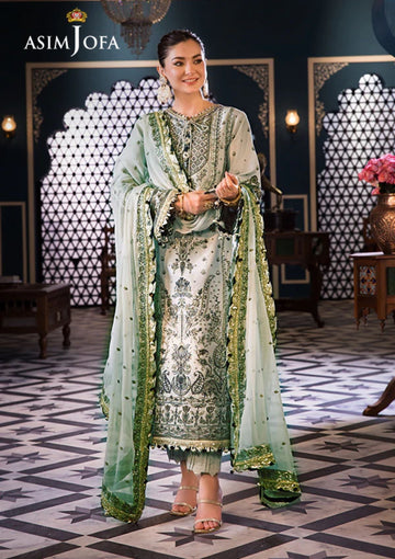Lawn Collection - Asim Jofa - Fasana - e - Ishq - AFI24#28