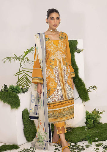 Lawn Collection - Asifa & Nabeel - Aleyna - V02 - LYRA (ALV-12)