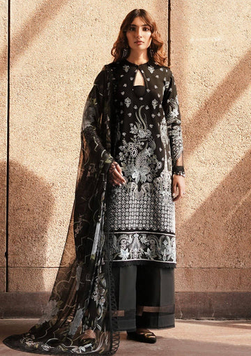 Lawn Collection - Afrozeh - Chikankari - Festive 24 - ACF#5 - Caviar