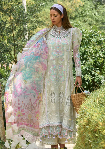 Lawn Collection - Ansab Jahangir - Zoha - Luxury 24 - AJ24#04 - ANTHURIUM