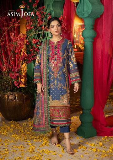 Lawn Collection - Asim Jofa - Asra Vol 1 - JA24#03