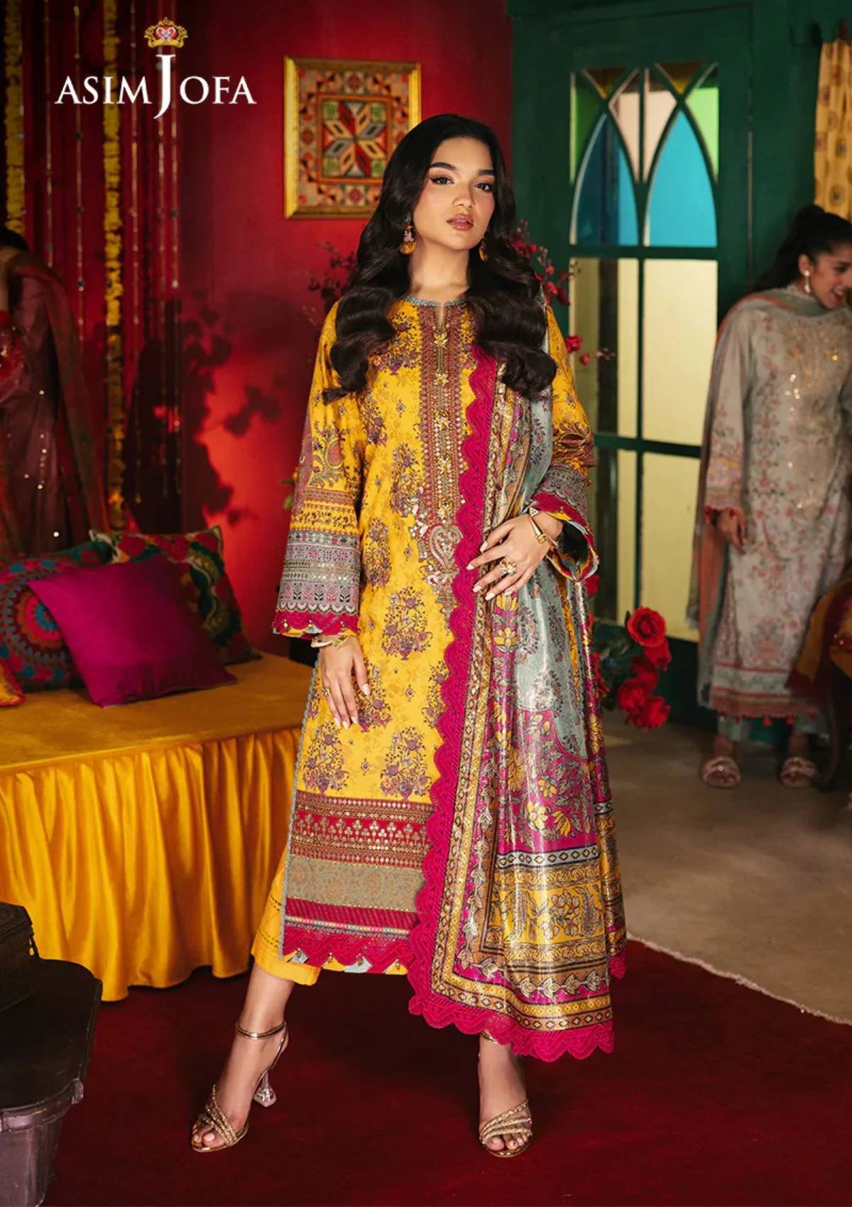 Lawn Collection - Asim Jofa - Rania - AJRA#16