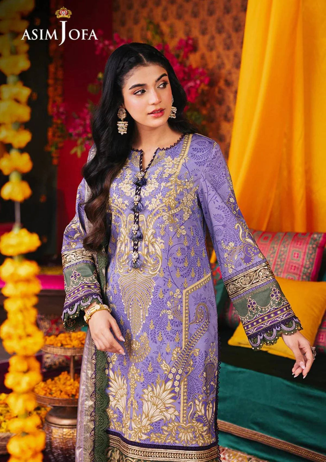 Lawn Collection - Asim Jofa - Rania - AJRA#17