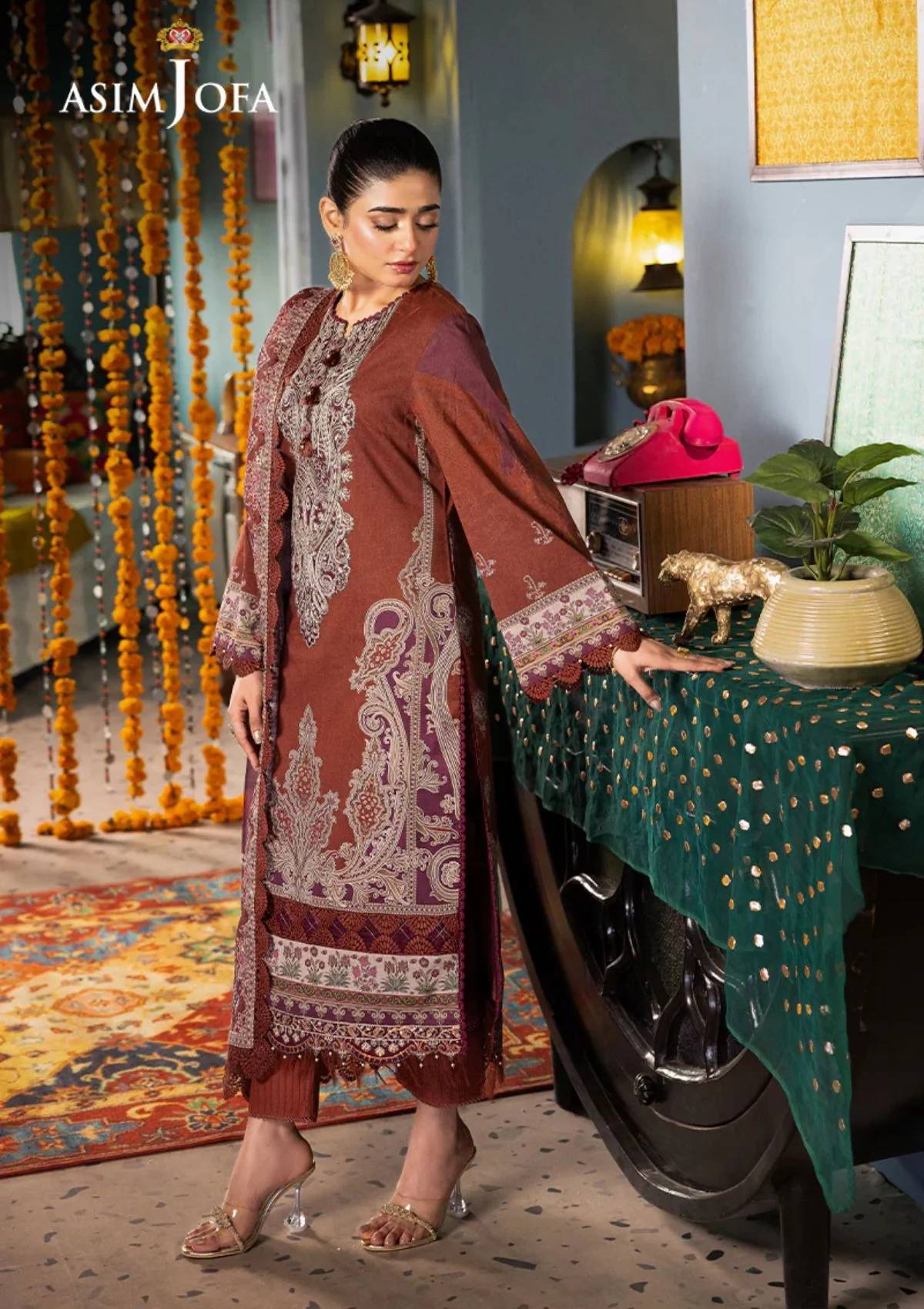 Lawn Collection - Asim Jofa - Rania - AJRA#18