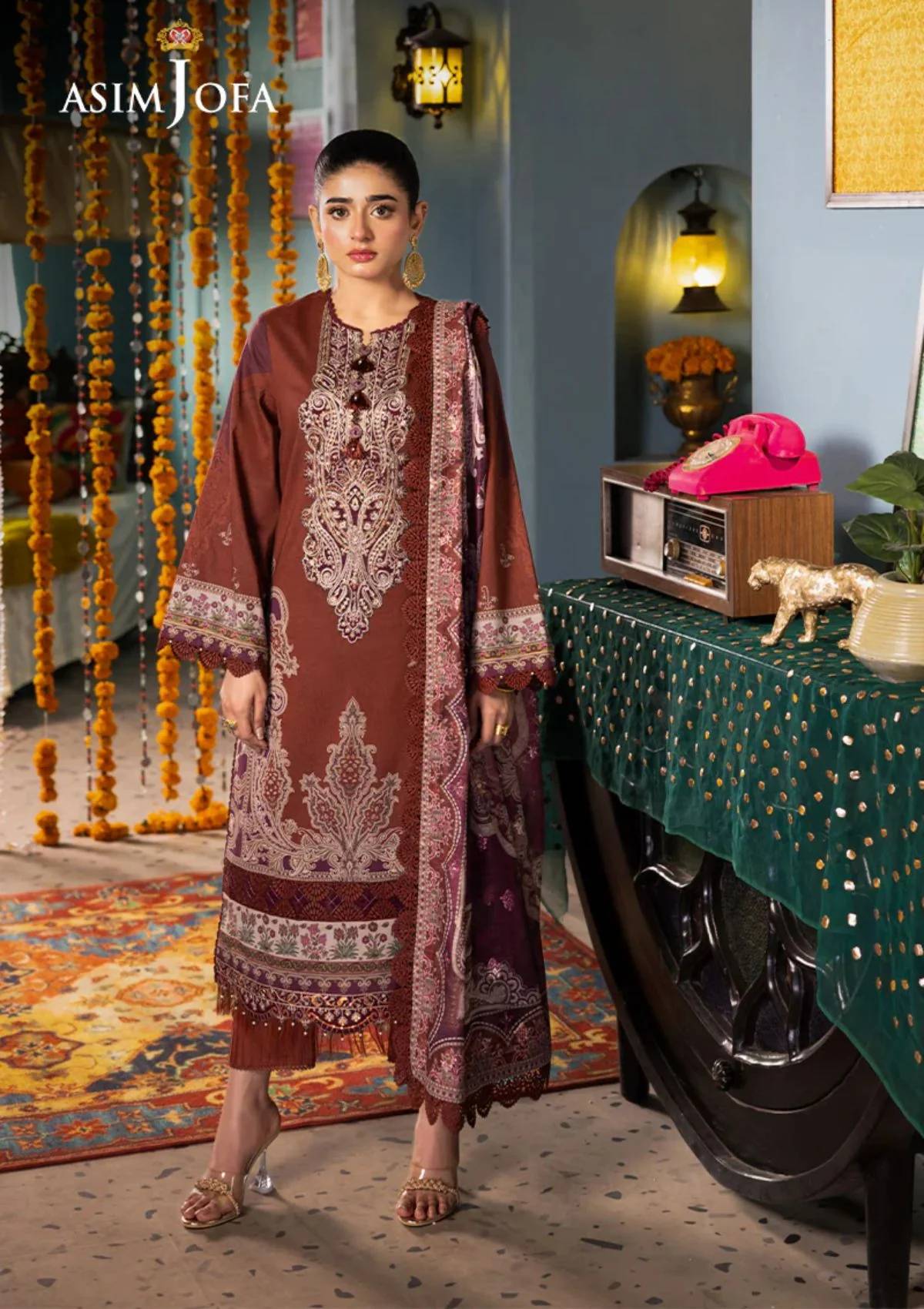 Lawn Collection - Asim Jofa - Rania - AJRA#18