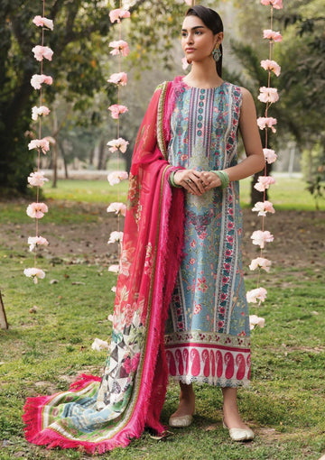 Lawn Collection - Ayzel - Bahaar - AZL#11 Nilofer