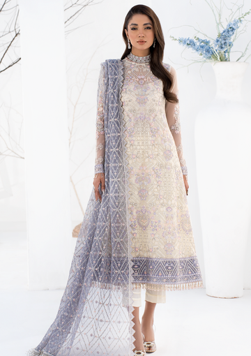 Formal Collection - Zarif - La Celeste - Luxury - ZLC#02 (PEARL WHITE)
