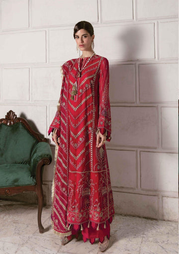 Formal Dress - Afrozeh - La Fuchsia - Roseate Belle - D#06