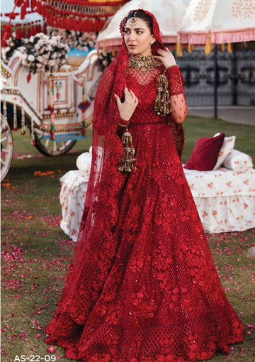Formal Dress - Afrozeh - Shehnai - Wedding - Afreen - AFS#09