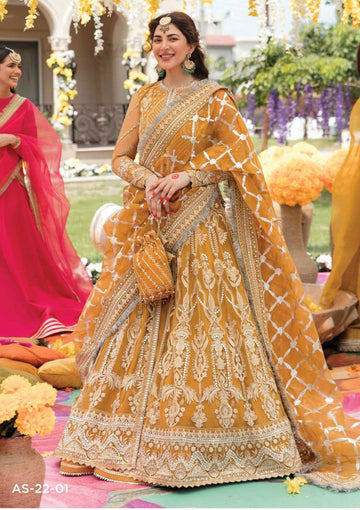 Formal Dress - Afrozeh - Shehnai - Wedding - Gul Badan - AFS#01