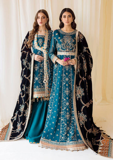 Formal Dress - Alizeh - Premium Velvet - D#2 (Dasht-E-Naz)