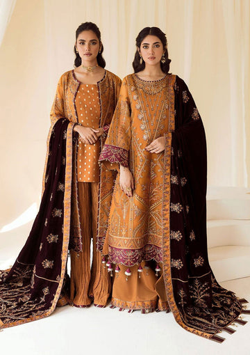Formal Dress - Alizeh - Premium Velvet - D#3 (Zar Begum)
