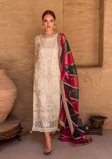 Formal Dress - Gulaal - Embroidered - Chiffon - Hazal - GEC#8