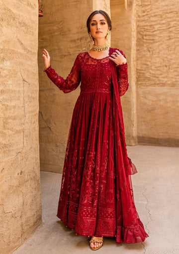 Formal Dress - Gulaal - Embroidered - Chiffon - Zaariya - GEC#1