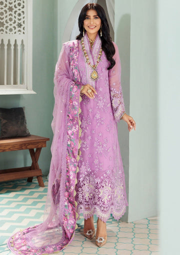 Formal Dress - Noor - Saadia Asad - Chiffon Laserkari - D#3