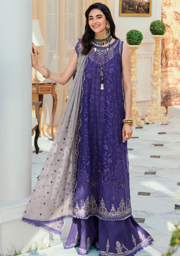 Formal Dress - Noor - Saadia Asad - Chiffon Laserkari - D#4