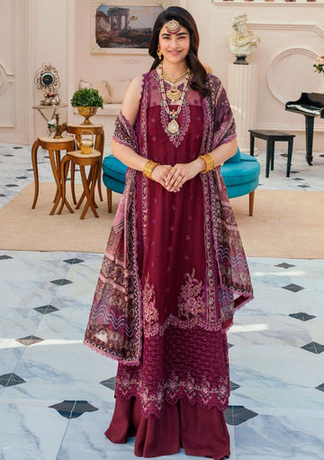 Formal Dress - Noor - Saadia Asad - Chiffon Laserkari - D#6