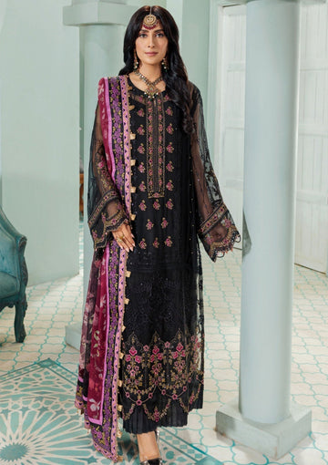 Formal Dress - Noor - Saadia Asad - Chiffon Laserkari - D#8
