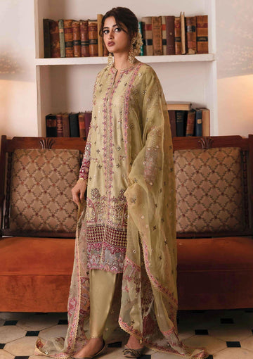 Formal Dress - Qalamkar - Khaab - V02 - Zenia - NF#2