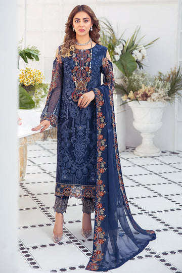 Formal Dress - Ramsha - Chiffon - V21 F#2104