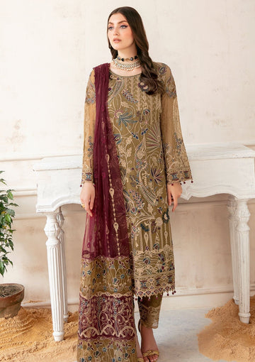 Formal Dress - Ramsha - Chiffon - V22 - F#2203
