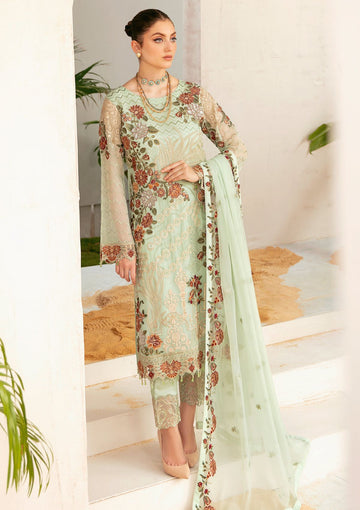 Formal Dress - Ramsha - Chiffon - V22 - F#2212