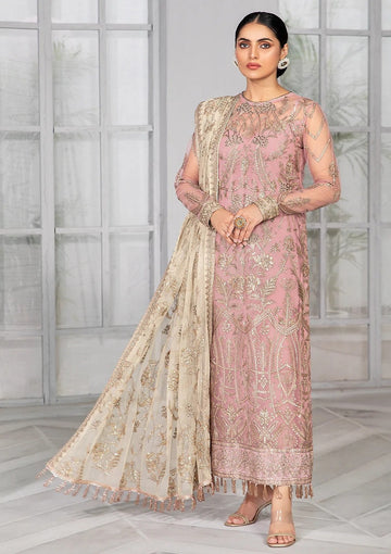 Formal Dress - Zarif - Bahaar - BLUSH - ZB#7