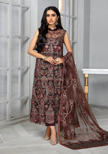 Formal Dress - Zarif - Bahaar - MOCHA - ZB#6