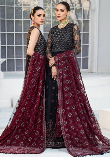 Formal Dress - Zarif - De Luxury - Chiffon - ZDL#07 (Salena)
