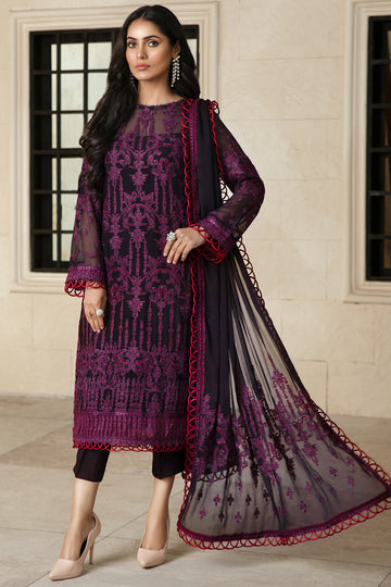 Formal Dress - Zarif - Gulzaar - Festive - ZFG#06 (PERIWINKLE)