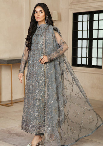 Formal Dress - Zarif - Gulzaar - Festive - ZFG#07 (HAZEL)