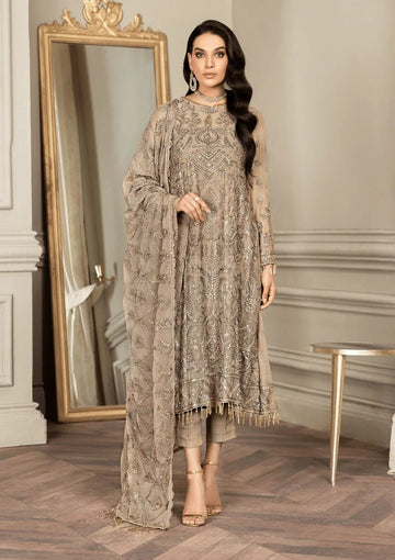 Formal Dress - Zarif - Mehroze - LIME STONE