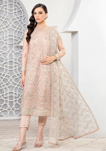 Formal Dress - Zarif - Pareesia - D#09 FLAMINGO