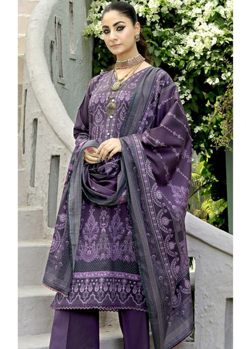 Lawn Collection - Qalamkar - Aangan - Print - V02 - AN#09
