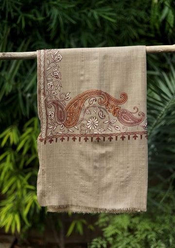 Ari Work Wool Shawl D - 76 - D Skin