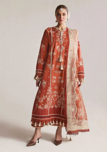 Lawn Collection - Hussain Rehar - Spring Summer - Eid Edit - Sienna