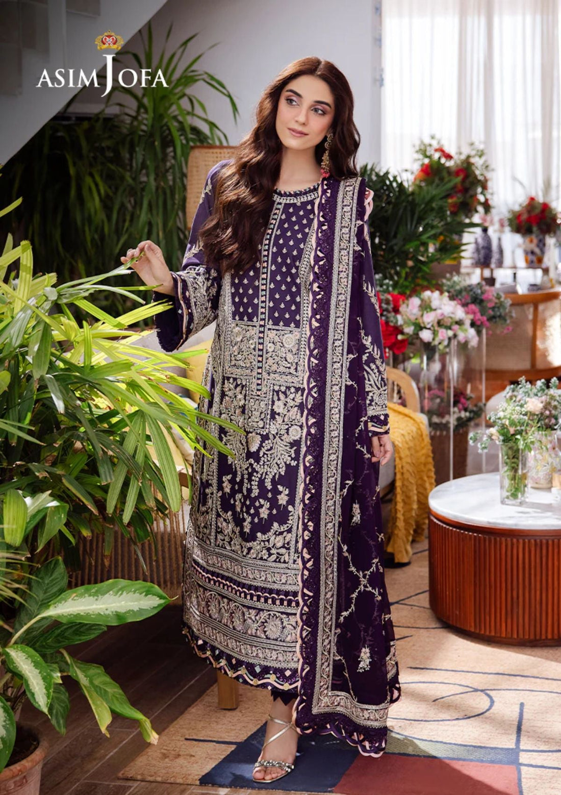 Lawn Collection - Asim Jofa - Uraan - AJUR#24-05
