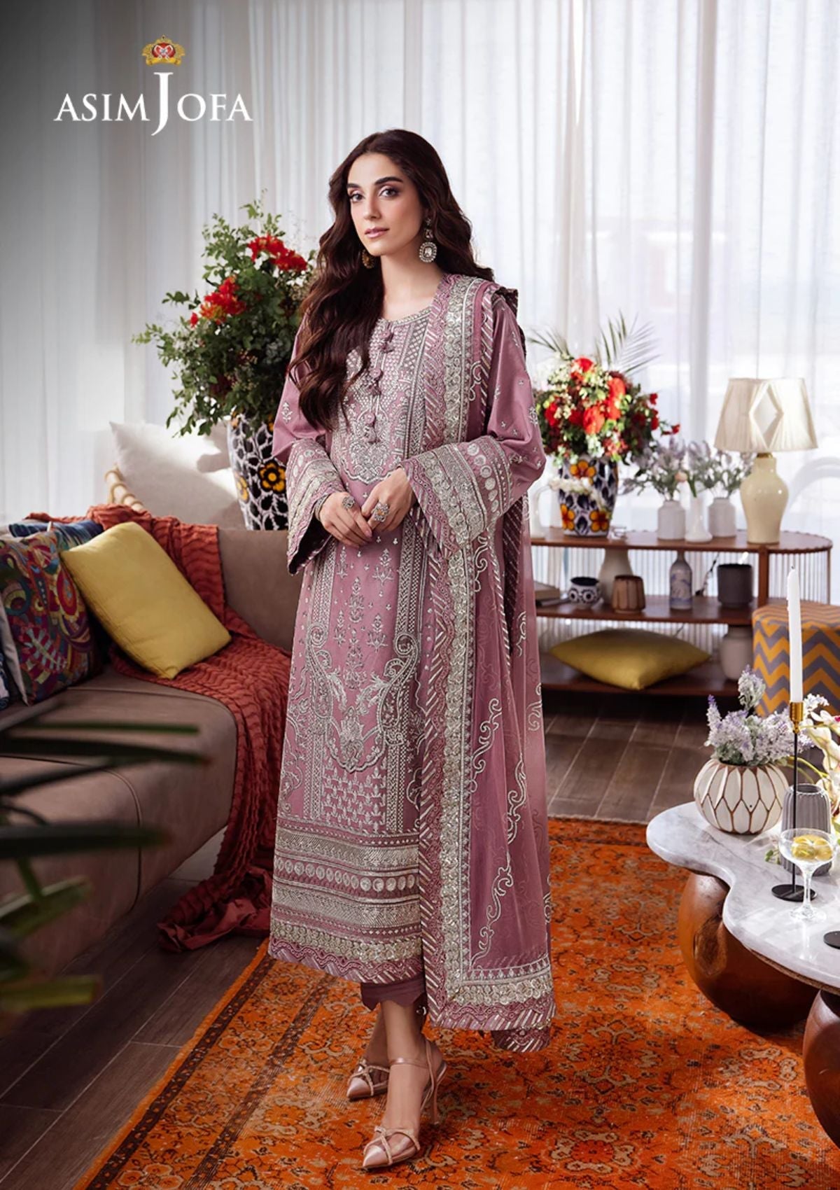 Lawn Collection - Asim Jofa - Uraan - AJUR#24-02